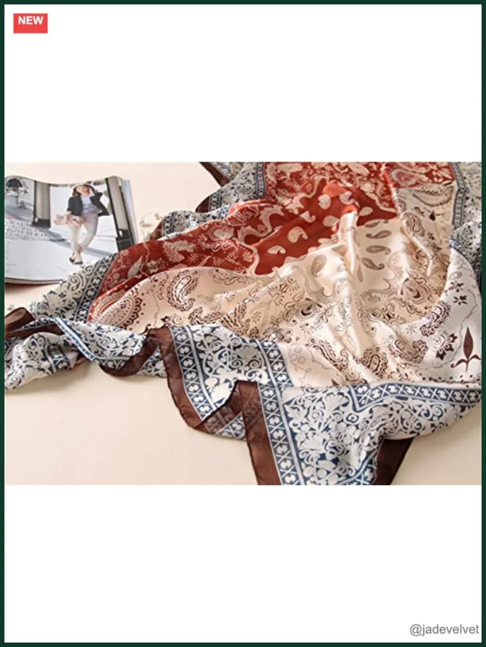 100% Mulberry Silk Scarf Lightweight Shawl Wrap Long Fashion Scarf